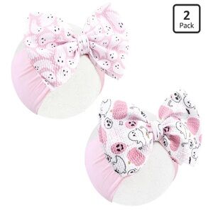Pink Baby Headband with Bow - Kids Accessories